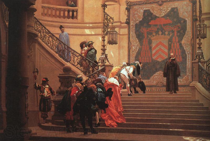 Jean Leon Gerome L'Eminence Grise Germany oil painting art